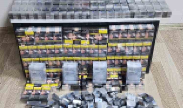 Dörtyol'da kaçak sigara ve içki operasyonu