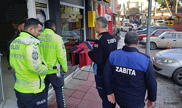 Ekiplerden esnafa işgal uyarısı