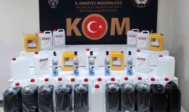 Elazığ'da 190 litre etil alkol ele geçirildi: 11 şüpheliye işlem yapıldı