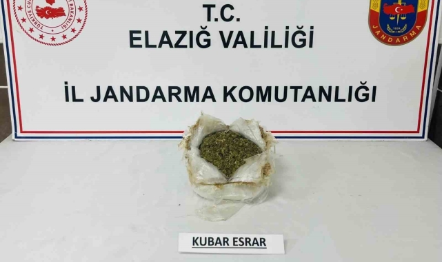 Elazığ'da uyuşturucu ele geçirildi: 1 gözaltı