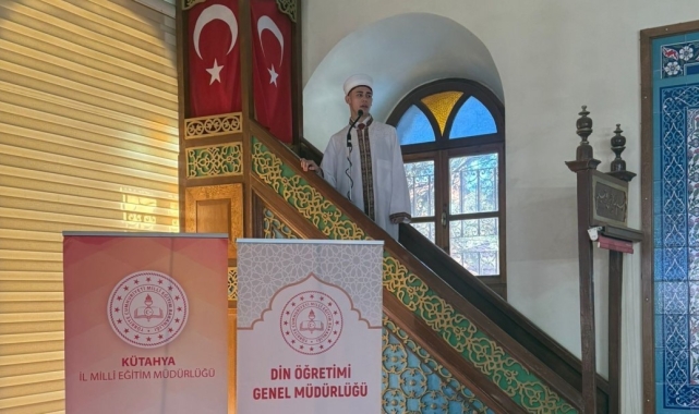 Emet'te genç hatipler hutbe okuma yarışması