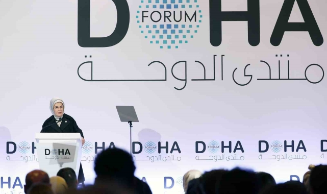 Emine Erdoğan, Doha Forum 2024 programında konuştu: