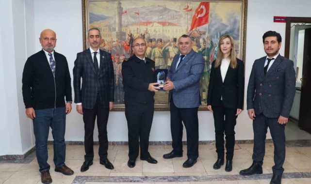 EMŞAV İl Yönetimi, Eskişehir Jandarma Komutanlığı'nı ziyaret etti