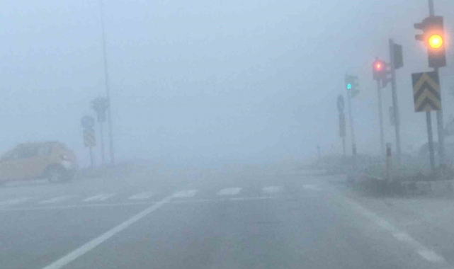 Ereğli'de sis etkili oluyor