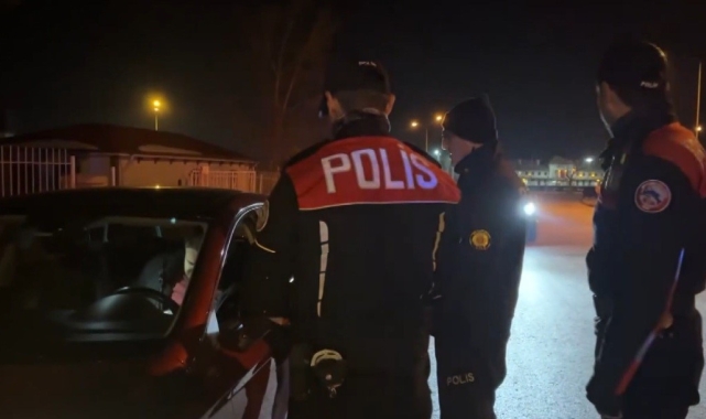 Erzincan'da asayiş uygulaması yapıldı