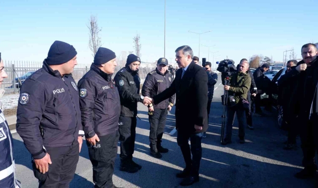 Erzurum'da 110 ayrı noktada, 574 ekiple ve 3 bin 485 personelle denetimi