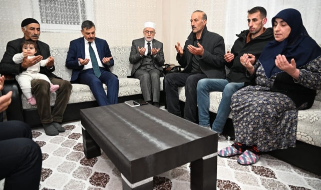 Erzurum'da şehidin ailesine vefa
