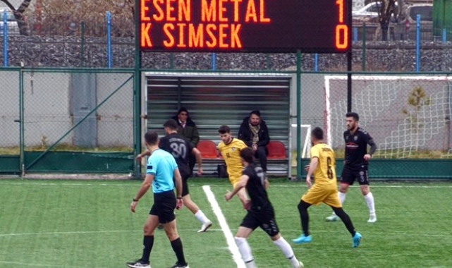 Esen Metalspor: 2 - Kocasinan Şimşekspor: 1