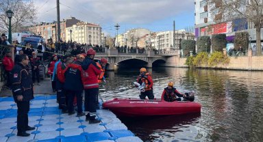 Eskişehir'de 'Suda boğulma vakası tatbikatı' yapıldı