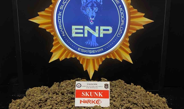 Eskişehir'de yılbaşı öncesi 5 kilo uyuşturucu ele geçirildi