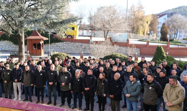 Evinde ölü bulunan orman muhafaza memuru memleketine uğurlandı