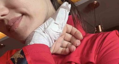 Fahriye Evcen kaza geçirdi