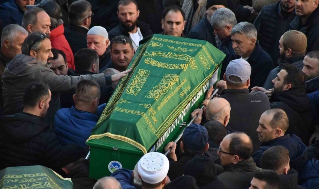 Feci kazada hayatını kaybeden belediye personeli son yolculuğuna uğurlandı