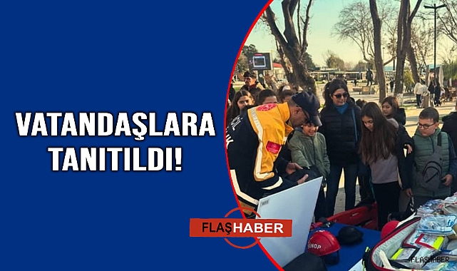 Fermuar Sistemi vatandaşlara tanıtıldı