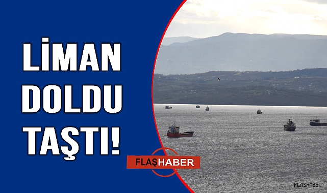 Fırtına öncesi Sinop limanı hareketlendi