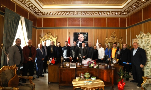 Gazeteciler Cemiyeti'nden Başkan Balaban'a ziyaret