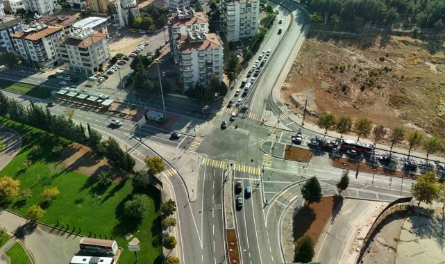 Gaziantep Büyükşehir'den 10 yılda 15 katlı kavşak