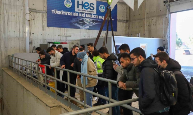 Geleceğin mühendisleri SASKİ'nin son teknolojik özelliklere sahip tesislerini gezdi