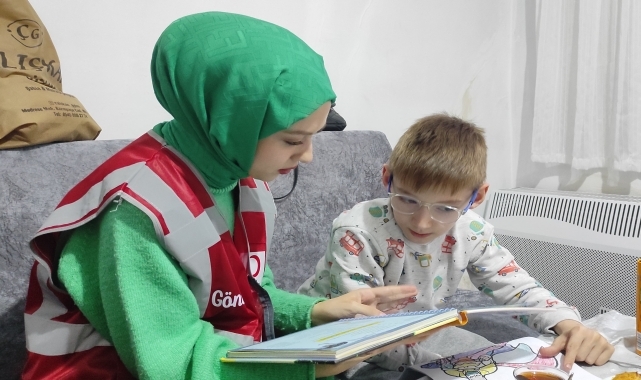 Genç Kızılay Havza gönüllülerinden özel gereksinimli kardeşlere ziyaret