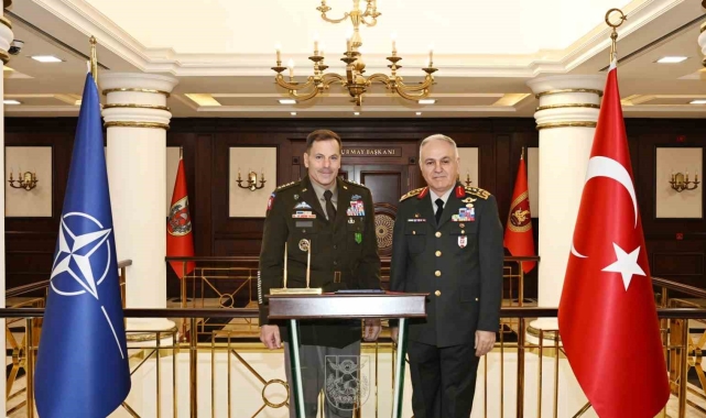 Genelkurmay Başkanı Orgeneral Gürak, NATO'nun yeni Müttefik Kara Komutanı ile bir araya geldi