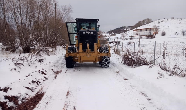 Giresun'da 215 köy yolu kar nedeniyle ulaşıma kapandı
