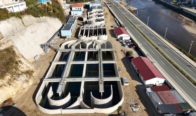 Giresun'da kendi elektriğini üretecek Atık Su Arıtma Tesisinde test aşamasına geçildi