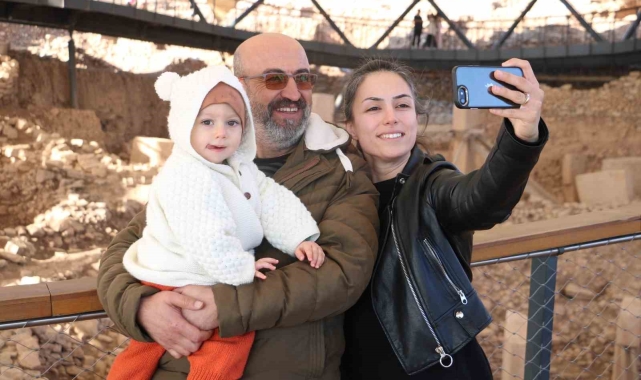 Göbeklitepe kış aylarında da ziyaretçi akınına uğruyor