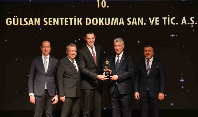 Gülsan Holding'in ihracattaki başarıları ödüllerle taçlandı