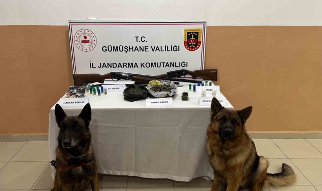 Gümüşhane'de uyuşturucu operasyonunda 1 kişi tutuklandı