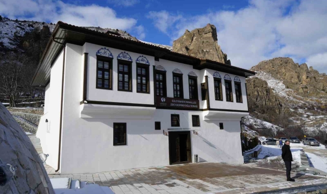 Gümüşhane'nin yöresel lezzetleri tarihi konakta yaşatılacak