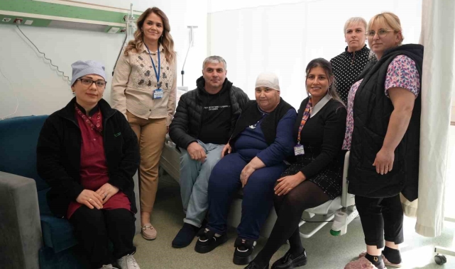 Gürcistanlı hasta beyin tümöründen Samsun'daki devlet hastanesinde kurtuldu