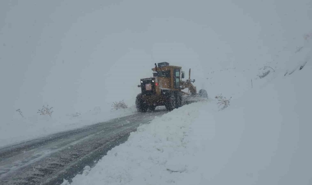 Hakkari'de 51 yerleşim yerinin yolu yeniden ulaşıma açıldı
