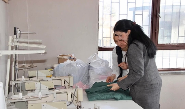 Hamamözü Kaymakamı Erdoğan'dan kadın kooperatifine ziyaret
