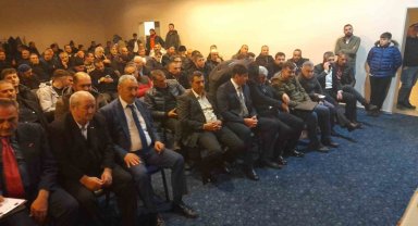 Hamza Özkan, Özel Halk Otobüsleri Derneği'nde güven tazeledi