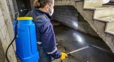 Haşerelere karşı kapsamlı kışlak çalışması başlatıldı