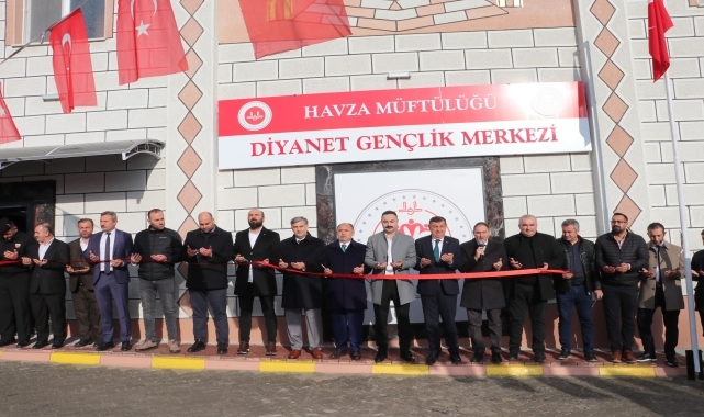 Havza'da Diyanet Gençlik Merkezi açıldı
