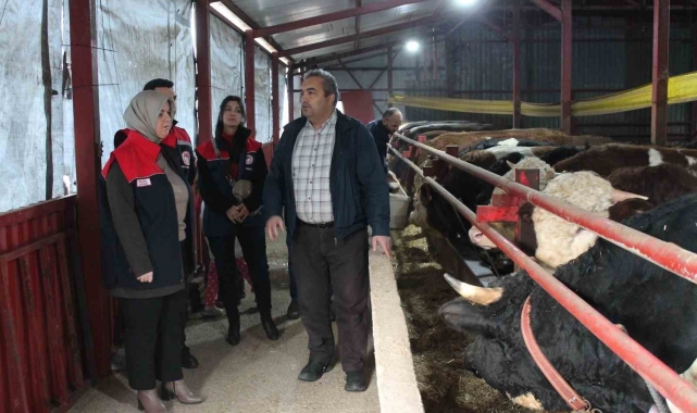 Hayvancılıkta aldığı destek ile büyüyor