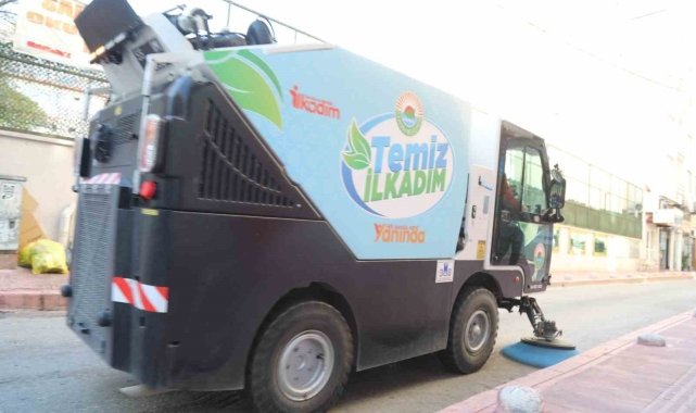 İkadım&#039;da 24 saat temizlik mesaisi