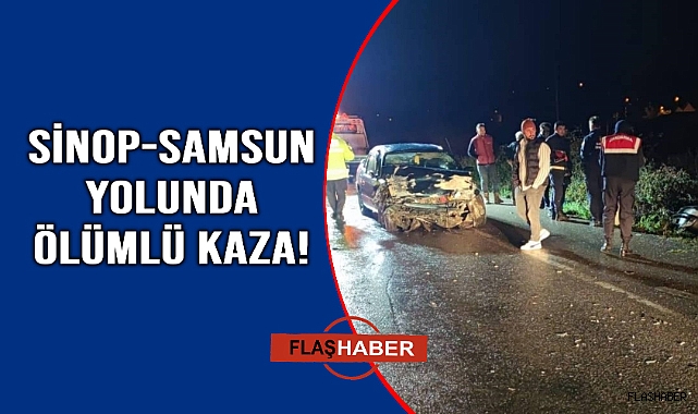 İki otomobil birbirine girdi: 1 ölü 4 yaralı