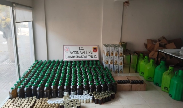 İncirliova'daki depoda sahte ürünler ele geçirildi