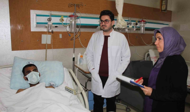 İş kazası geçiren genç, 12 ameliyatla sağlığına kavuştu