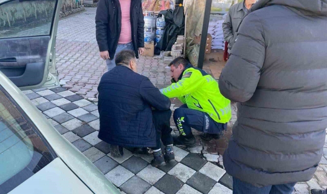 Jandarmadan hayat kurtaran müdahale