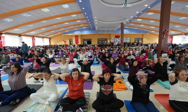 Kadınlar yeni yıla sporla 'Merhaba' dedi