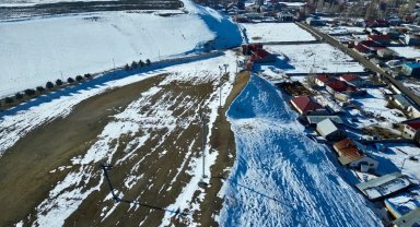 Kar eksikliği Küpkıran Kayak Merkezi'nde sezonu erteledi