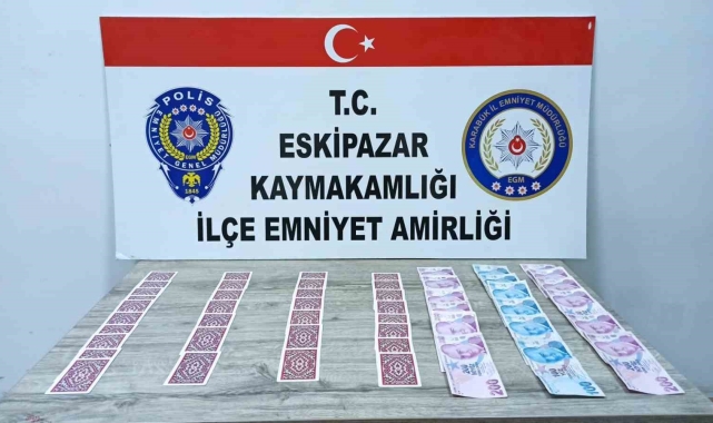 Karabük&#039;te kumar oynayan şahıslara para cezası