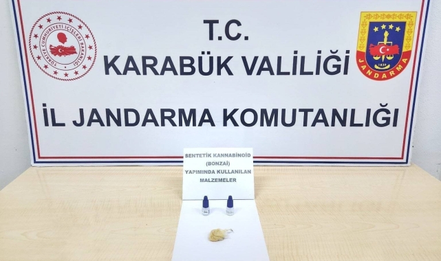 Karabük'te uyuşturucu operasyonu: 1 gözaltı