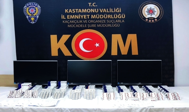 Kastamonu'da "sahte reçete" operasyonunda yakalanan 3 şüpheliden 2'si tutuklandı