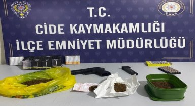 Kastamonu'da uyuşturucu operasyonunda 4 zanlı yakalandı