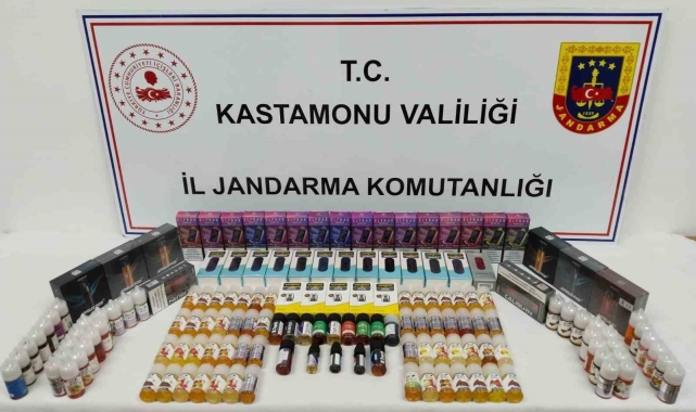 Kastamonu'da çok sayıda elektronik sigara ele geçirildi