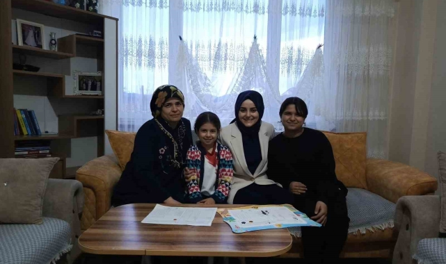 Kaymakam Kılıç evlere konuk oldu